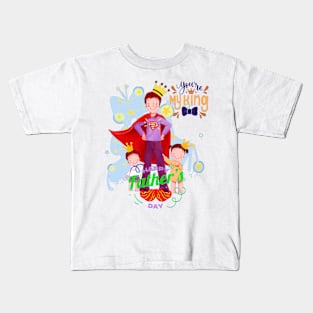 Happy Father's Day Kids T-Shirt